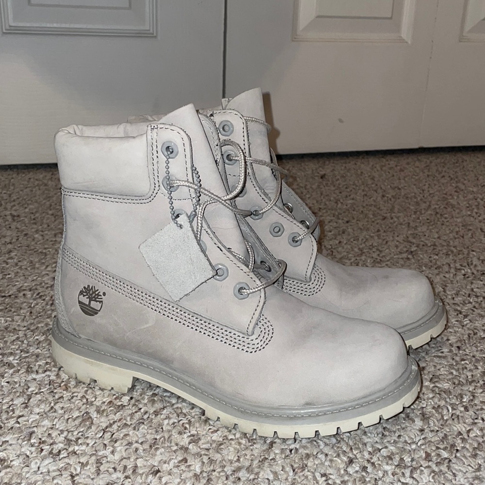 Limited Edition Wolf Grey Timberland Boots